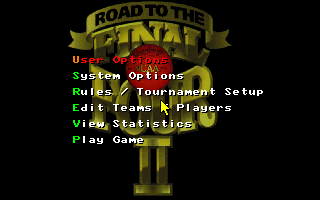 Title screen of NCAA: Road to the Final Four 2