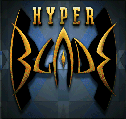 Title screen of Hyperblade