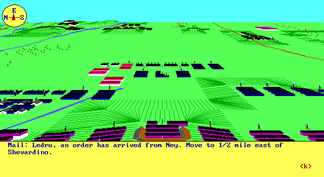 Gameplay of Borodino