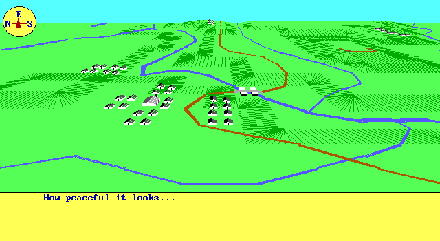 Title screen of Borodino