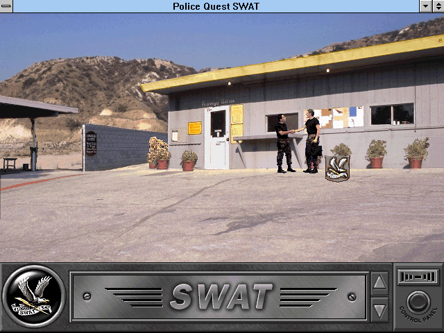 Gameplay of Police Quest: SWAT