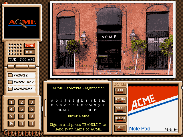 Gameplay of Where in the U.S.A. Is Carmen Sandiego? Deluxe