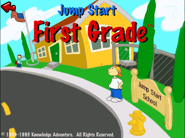 Gameplay of JumpStart 1st Grade