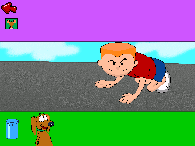 Gameplay of JumpStart 1st Grade