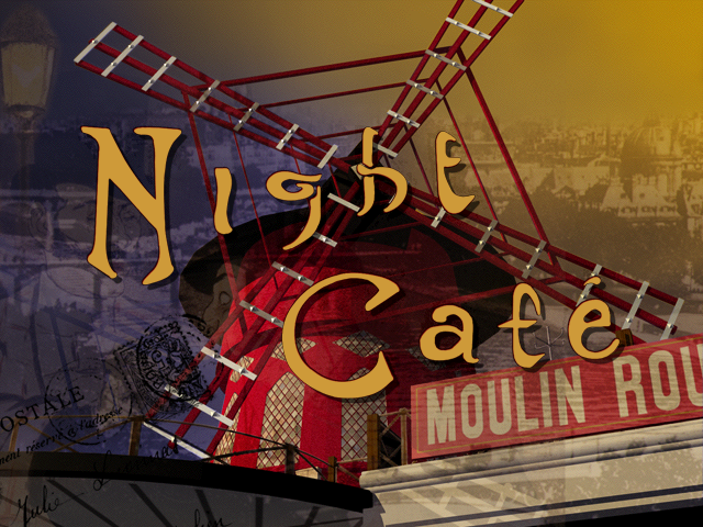 Title screen of Night Café