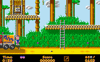 Gameplay of Catch 'Em (1992)