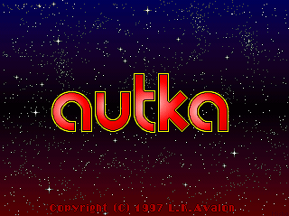 Title screen of Autka