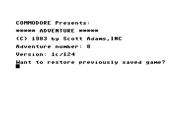 Title screen of Pyramid of Doom