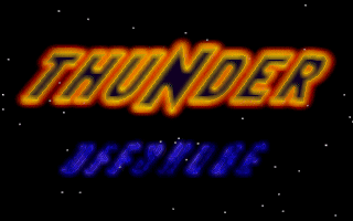 Title screen of Thunder Offshore