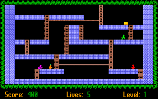 Gameplay of Lode Runner Live