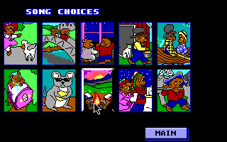 Gameplay of The Berenstain Bears: Learning Essentials