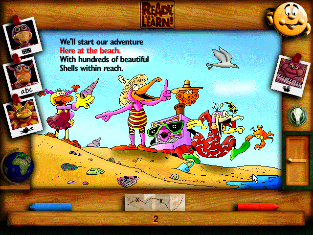 Gameplay of Professor Iris' Fun Field Trip: Seaside Adventure