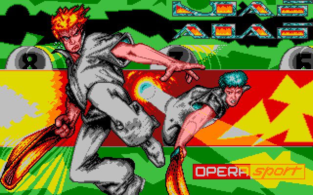 Title screen of Jai Alai