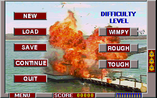 Title screen of Drug Wars