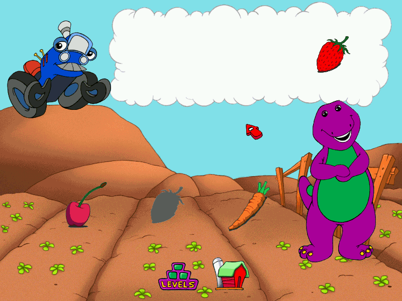 Gameplay of Fun on the Farm with Barney