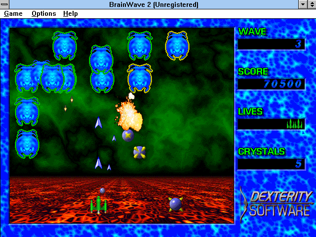 Gameplay of BrainWave 2