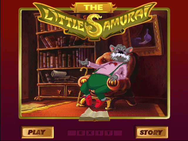 Title screen of Magic Tales: The Little Samurai