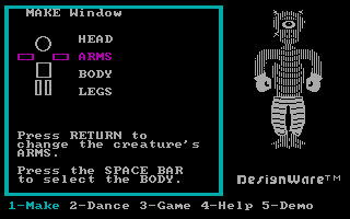 Gameplay of Creature Creator