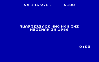 Gameplay of Jeopardy! New Sports Edition