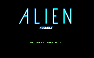 Title screen of Alien Assault (1995)