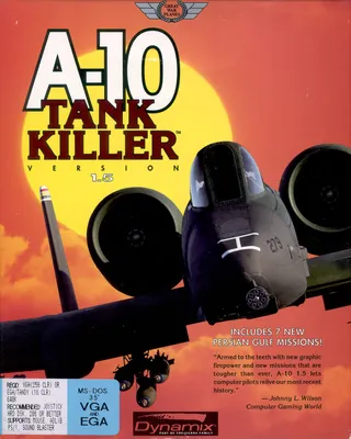 Box front of A-10 Tank Killer, United States