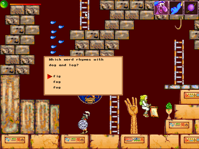 Gameplay of Fun School 5: Space