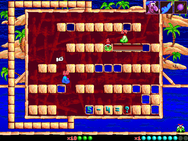 Gameplay of Fun School 5: Space