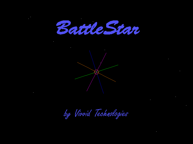 Title screen of BattleStar (1994)