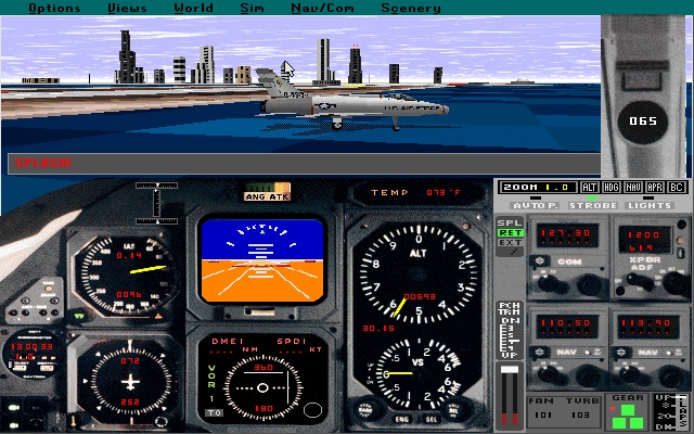 Gameplay of Virtual Squadron: Thunderbirds Past, Present and Future!