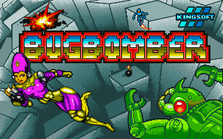 Title screen of Bug Bomber