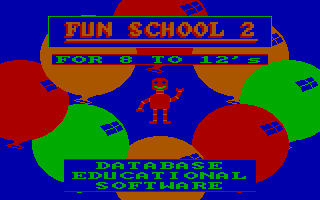 Title screen of Fun School 2: for the Over-8s