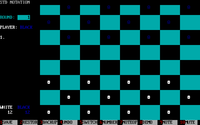 Gameplay of Tommy's Checkers