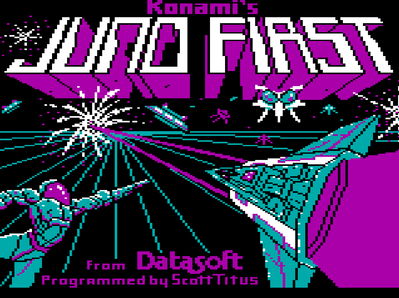 Title screen of Juno First