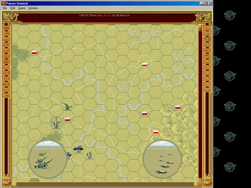 Gameplay of Panzer General