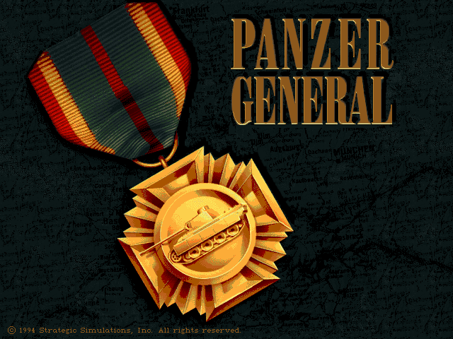 Title screen of Panzer General