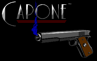 Title screen of Capone