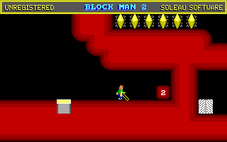 Gameplay of Block-Man 2
