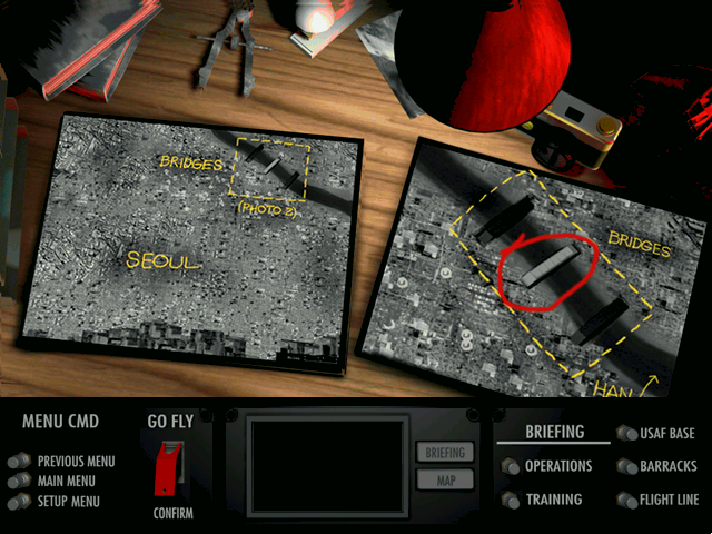 Gameplay of Sabre Ace: Conflict Over Korea
