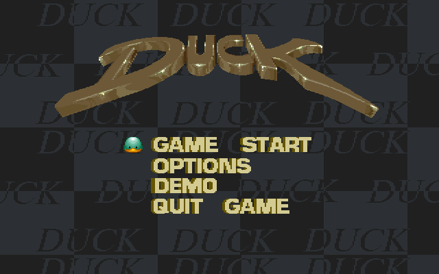 Title screen of Bulsajo Duck