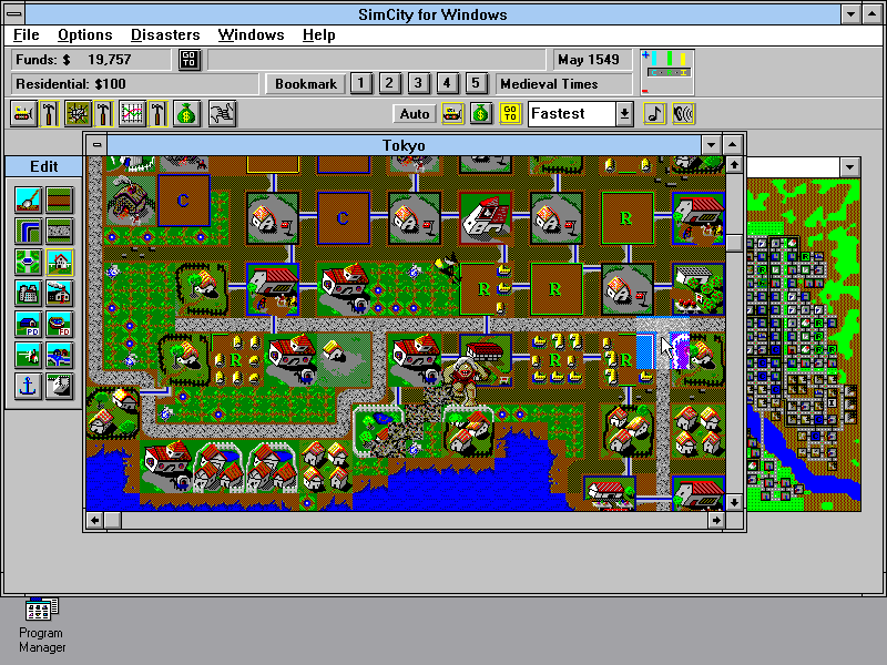 Gameplay of SimCity