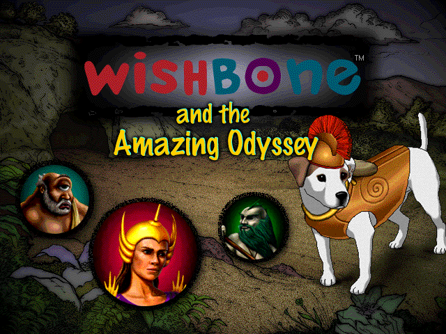 Title screen of Wishbone and the Amazing Odyssey