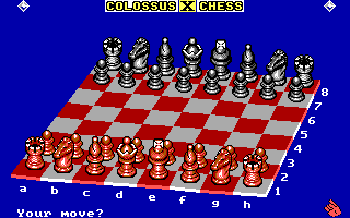 Gameplay of Colossus X Chess