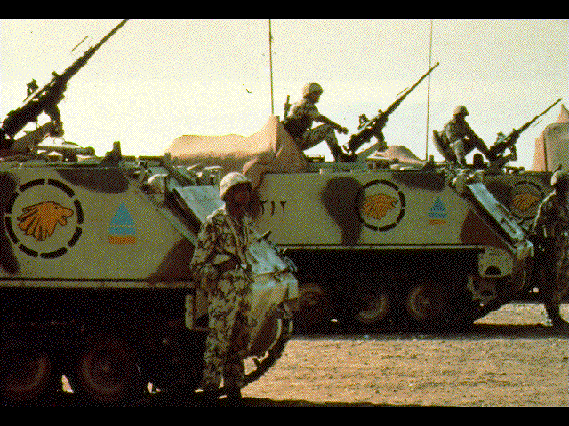 Gameplay of Desert Storm with Coalition Command
