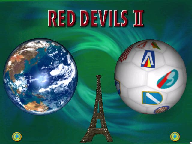 Title screen of Red Devils 2