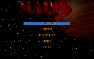 Title screen of Marrs
