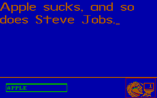 Gameplay of Sesame Street: First Writer