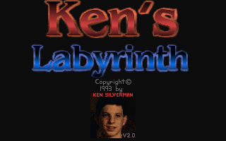 Title screen of Ken's Labyrinth