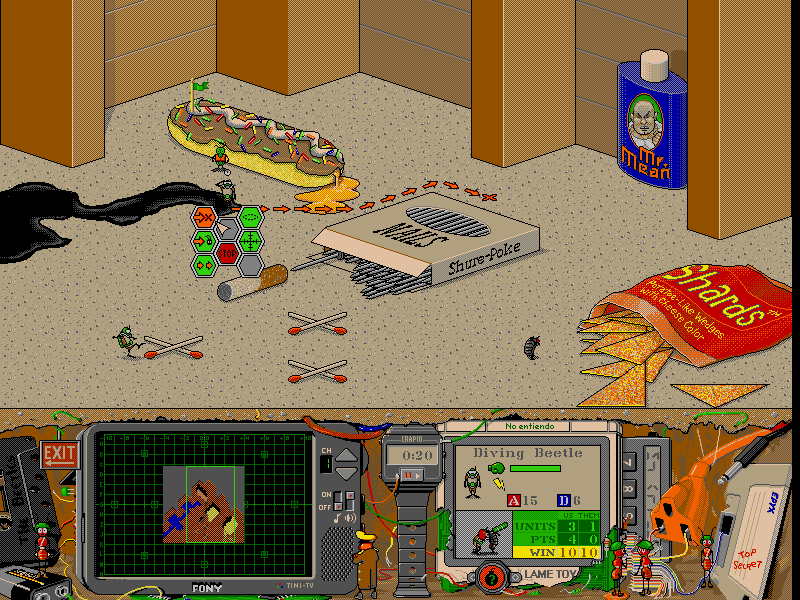 Gameplay of Battle Bugs