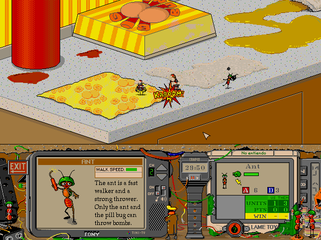Gameplay of Battle Bugs