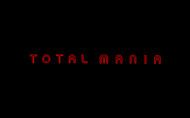 Title screen of Total Mayhem